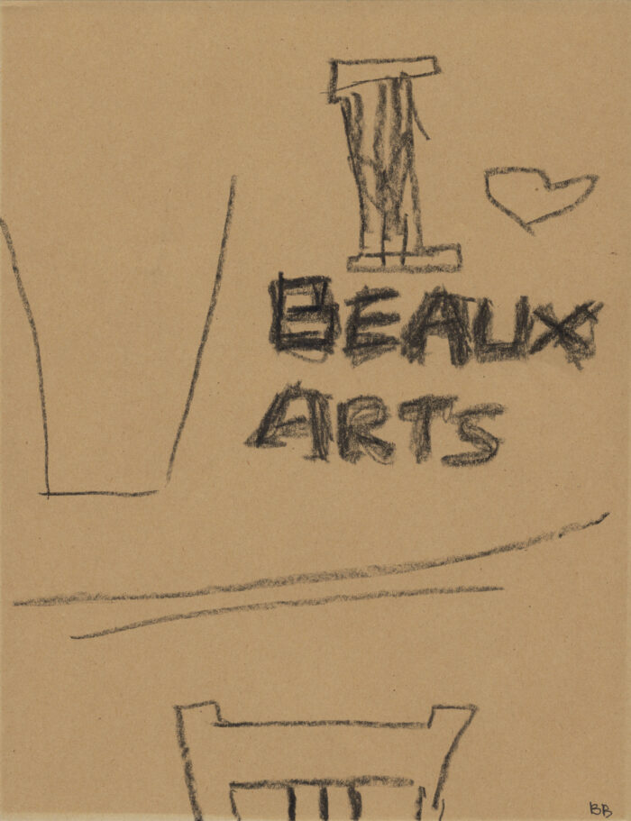 I <3 Beaux Arts (11"x8.5")