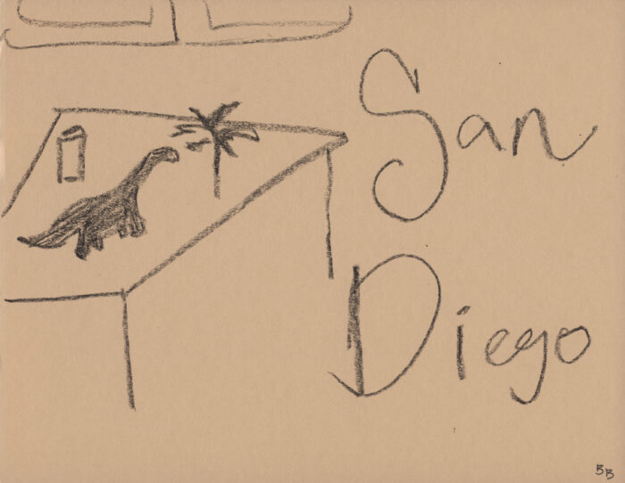 Still Life with San Diego (8.5"x11")